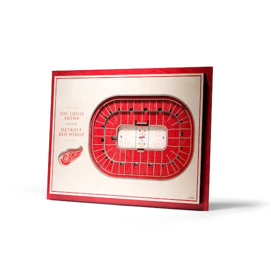NHL 5-Layer StadiumView Wall Art By Youthefan in Detroit Red Wings | 17" x 13" x 0.625" | Michaels®